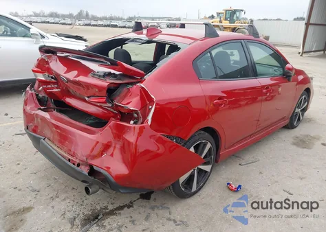 2017 Subaru Impreza 2.0I Sport from USA, damaged, VIN 4S3GKAK68H3623277